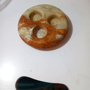 new marble candle holder